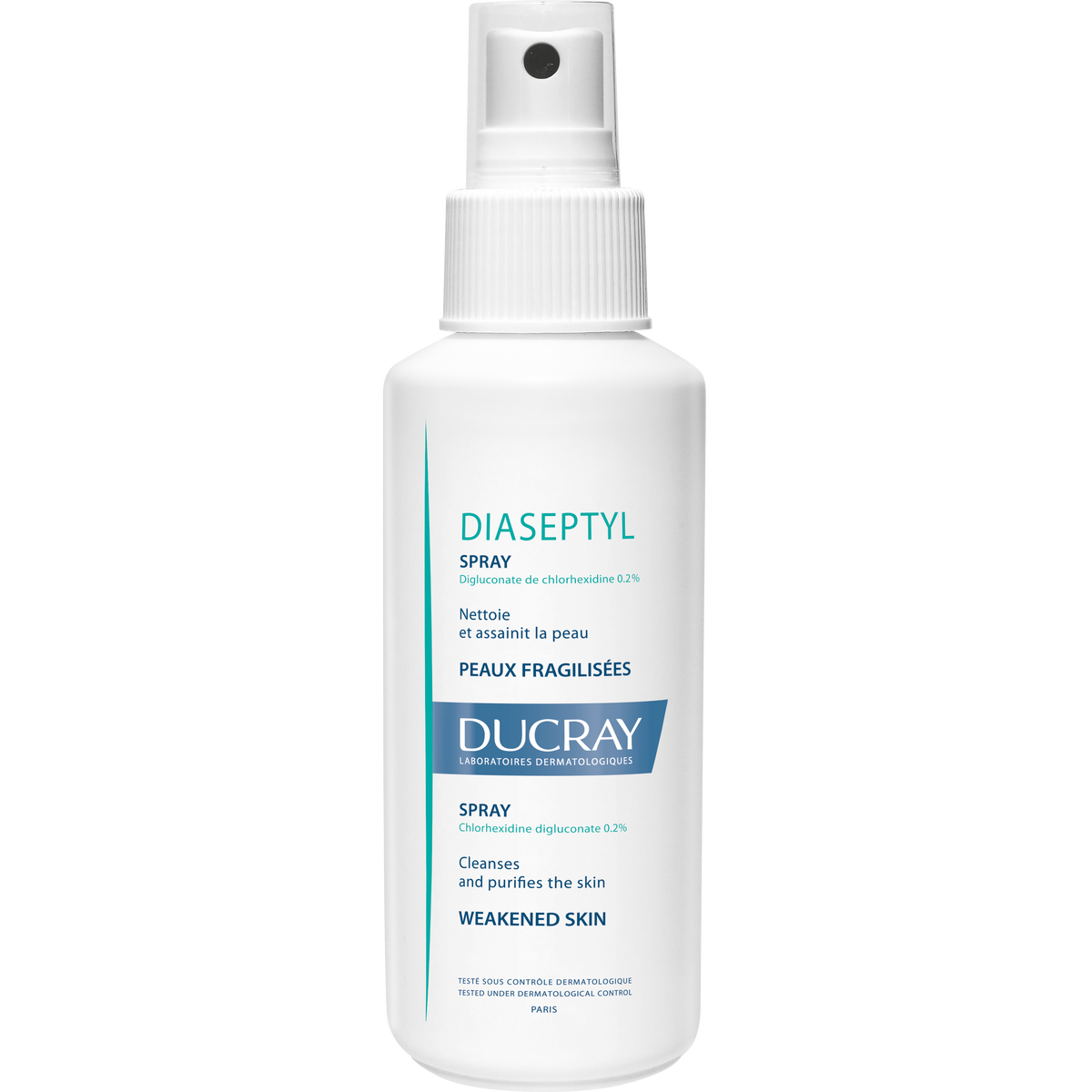 Ducray Spray de Limpeza Purificante pele Fragilizada DIASEPTYL 125ml