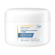 Ducray Máscara Nutritiva para o Cabelo Nutricerat, nutre e repara com intensidade o cabelo seco e quebradiço 150ml