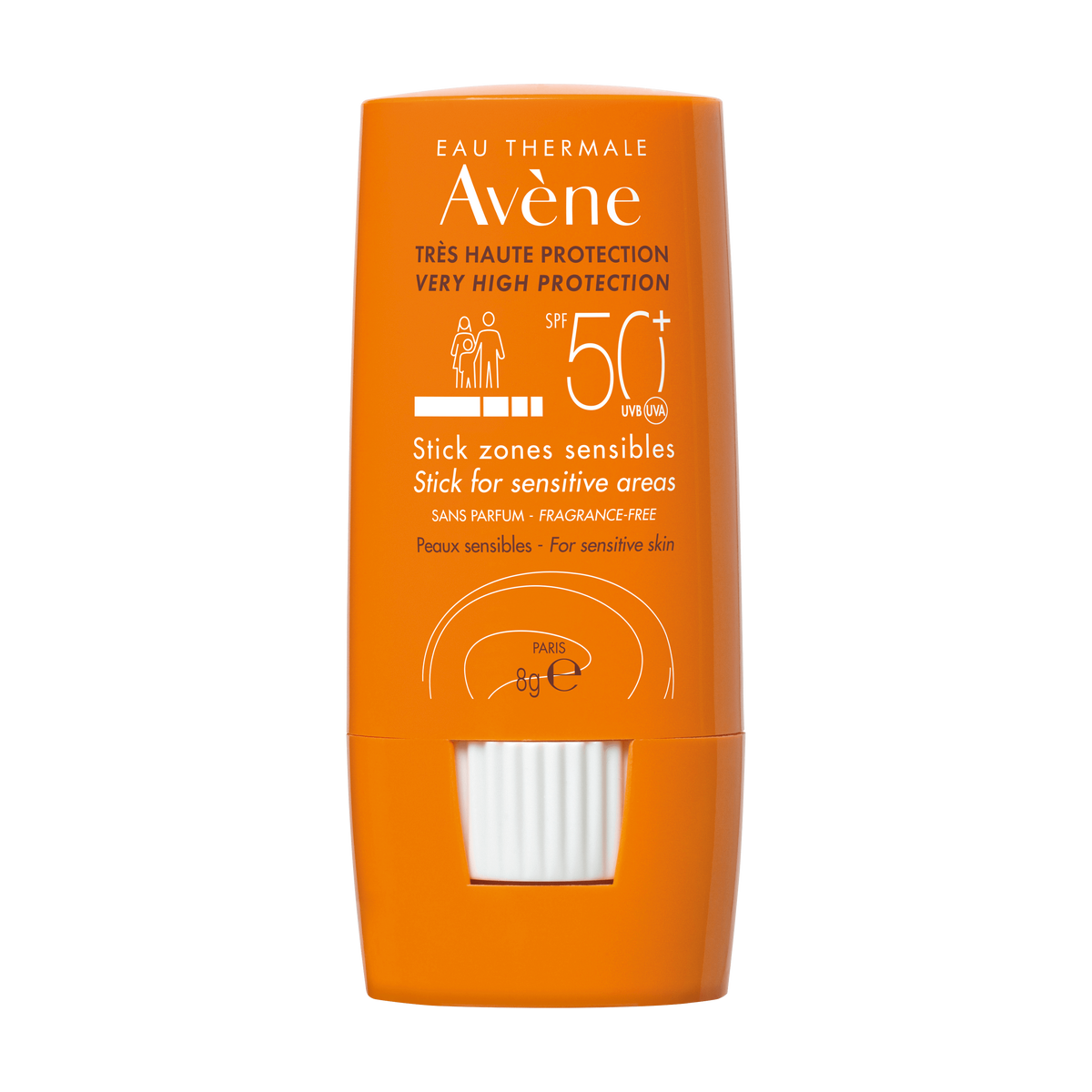 Avène Sunscreen Stick for Sensitive Areas SPF 50+ Sensitive Skin