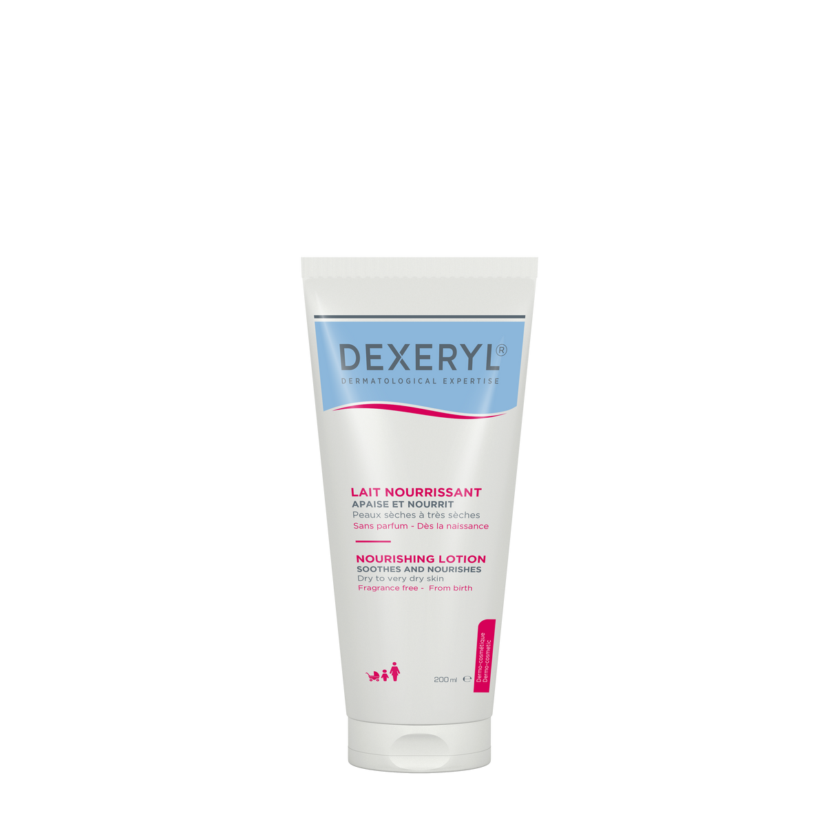 Dexeryl Loção Nutritiva Textura Fluida Rosto e Corpo 200mL