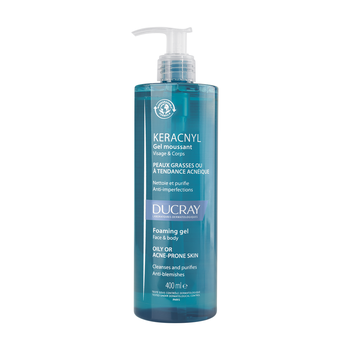 Ducray Keracnyl Gel Espuma 400ml