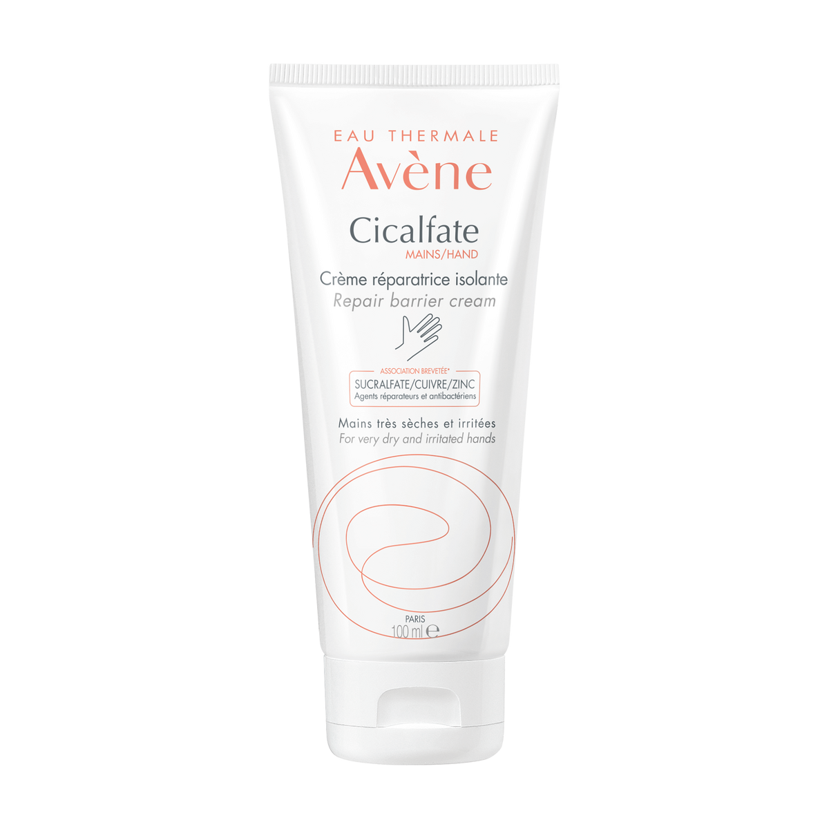 Avène CICALFATE Repairing Hand Cream for Dry and Cracked Skin 100ml