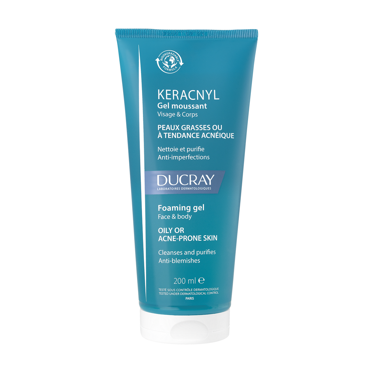 Ducray Keracnyl Gel Espuma 200ml