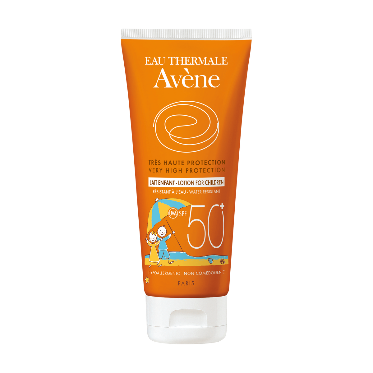 Avène Protetor Solar Leite Corpo e Rosto SPF 50+ Crianças após 3 anos 100ml