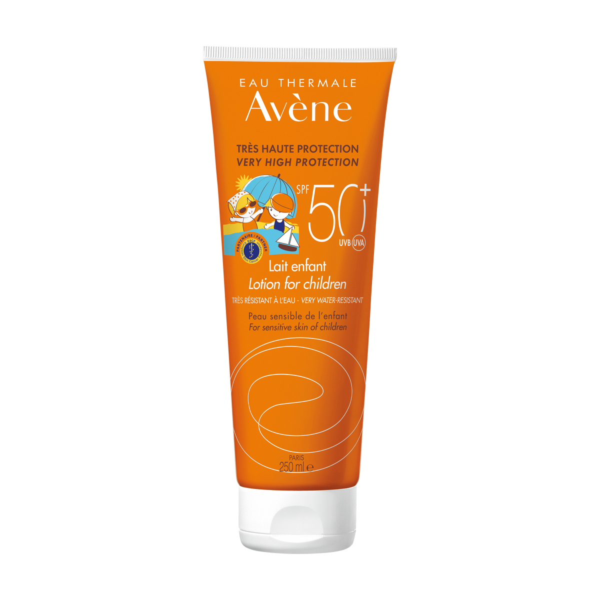 Avène Leite Criança Solar SPF 50+, proteção muito elevada 250ml