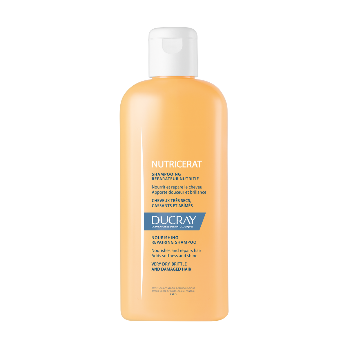 Ducray Champô de Cuidado Nutritivo Nutricerat, cabelo seco e quebradiço 200ml