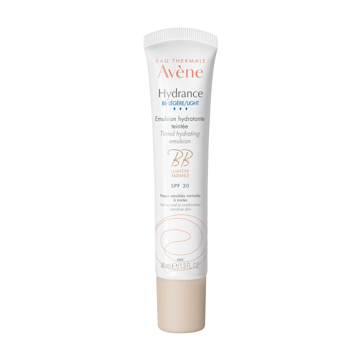 Avène BB Emulsão Rosto com Cor SPF 30 Pele Desidratada HYDRANCE 40ml