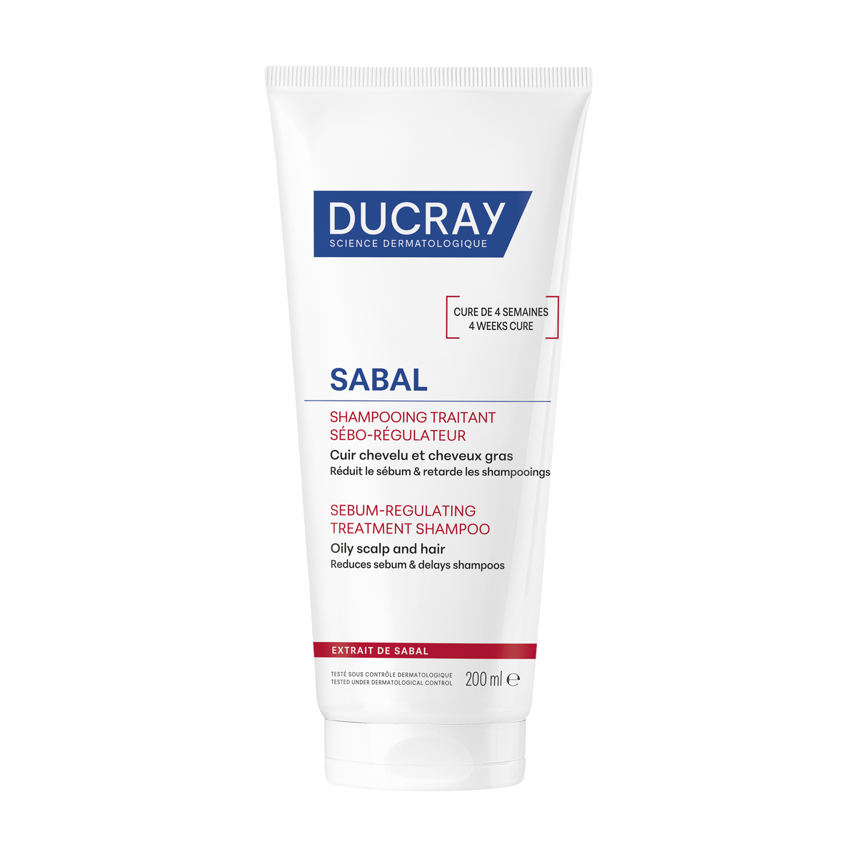 Ducray Champô de cuidado seborregulador Champô Clarificante SABAL  200ml
