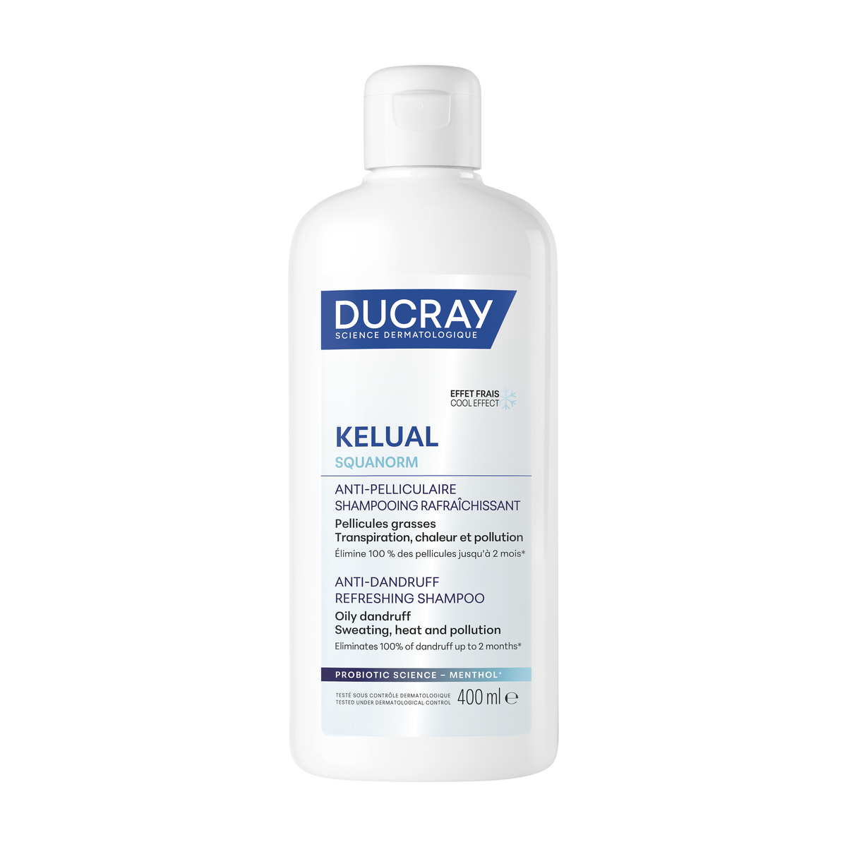 Ducray Anticaspa Champô Refrescante KELUAL SQUANORM 400ml