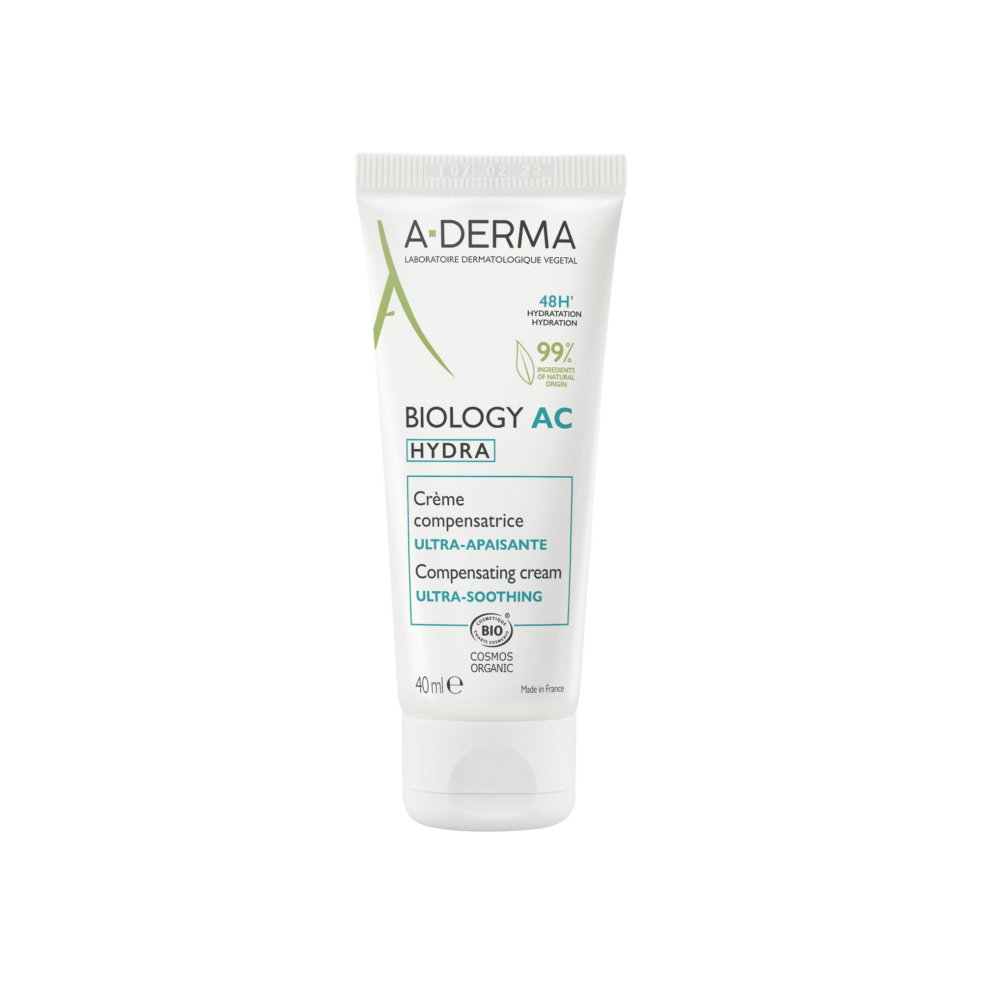 A-Derma Biology AC HYDRA Ultra-Soothing Balancing Cream 40mL