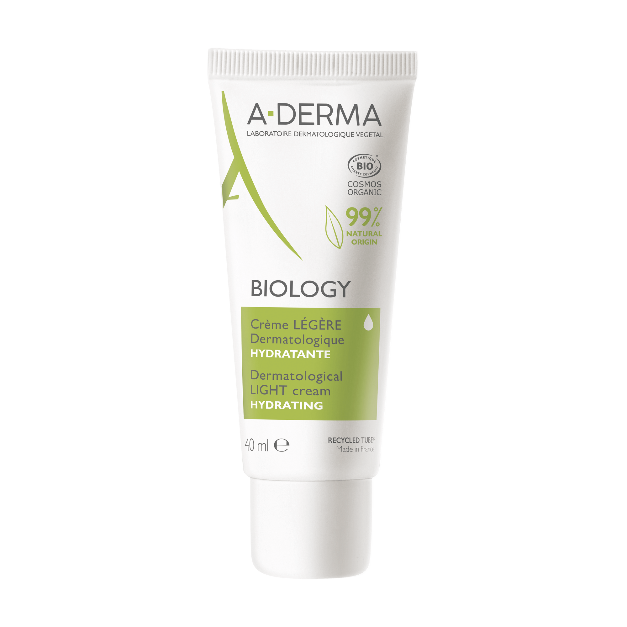 A-Derma Biology Moisturizing Cream for Normal to Combination Skin 40mL
