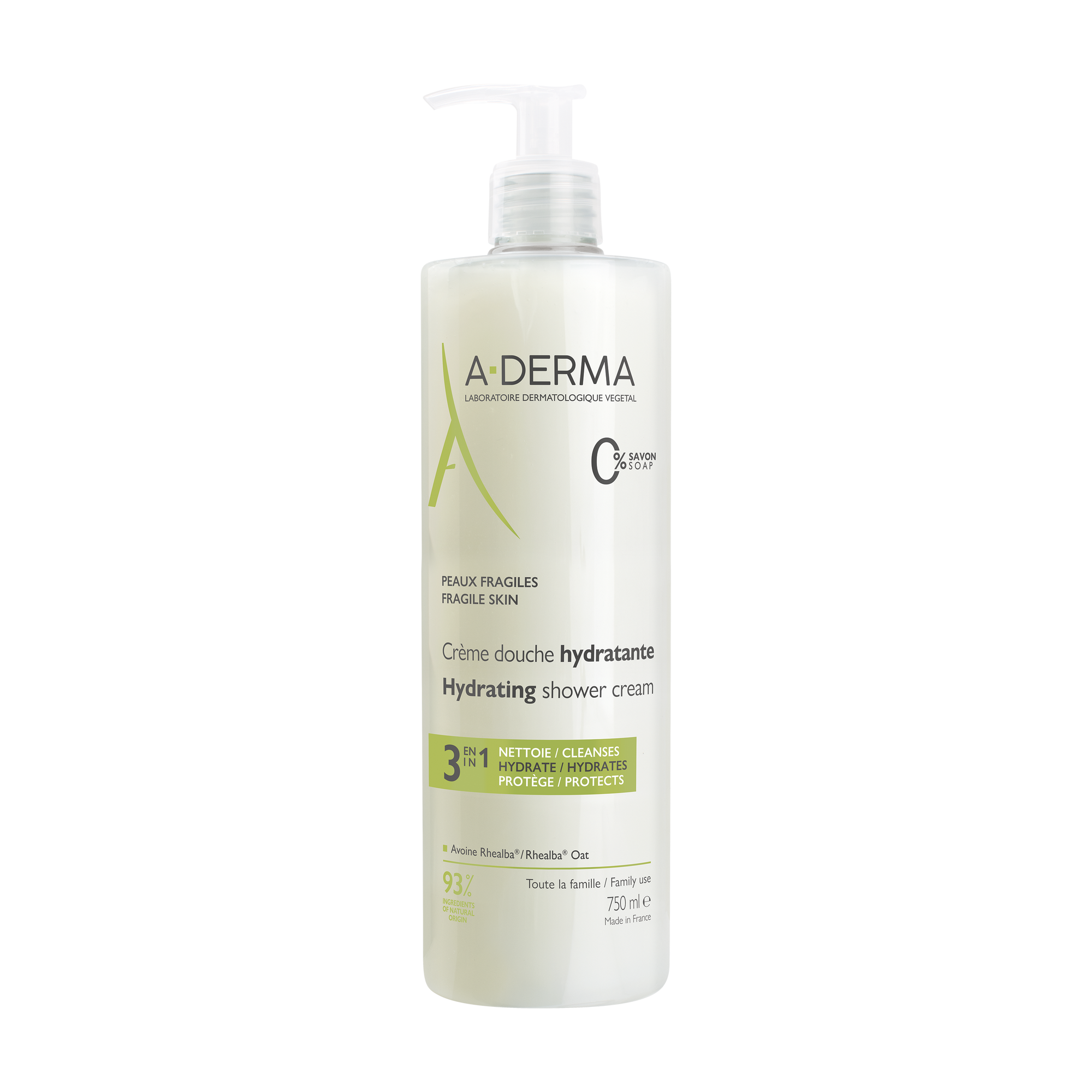 A-Derma Moisturizing Bath Cream 750mL