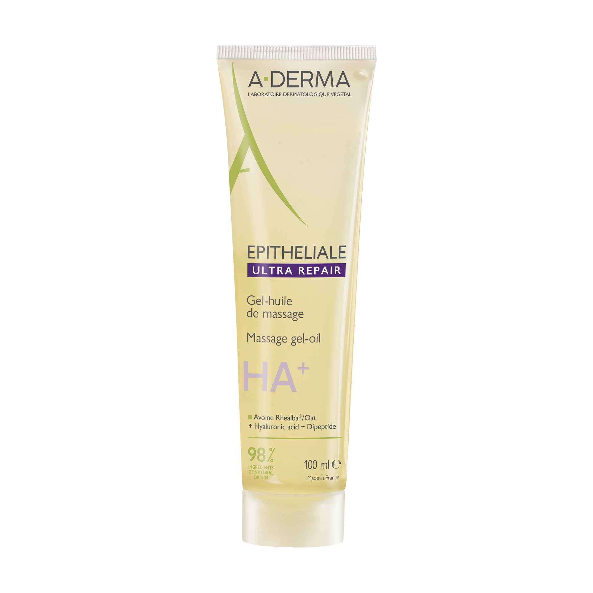 A-Derma Epitheliale Ultra Repair Gel-óleo de massagem antimarcas 100mL