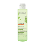 A-Derma Exomega Control Gel Limpeza Corpo e Cabelo pele Seca a Atópica 200mL