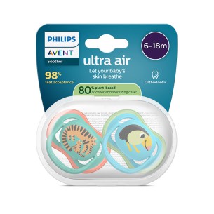 Philips Avent Chupeta Ultra Air Eco 6-18 meses Decorada (Variante B)