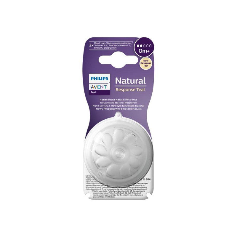 Philips Avent Tetinas Natural Response T2 0M+ (2 un.)