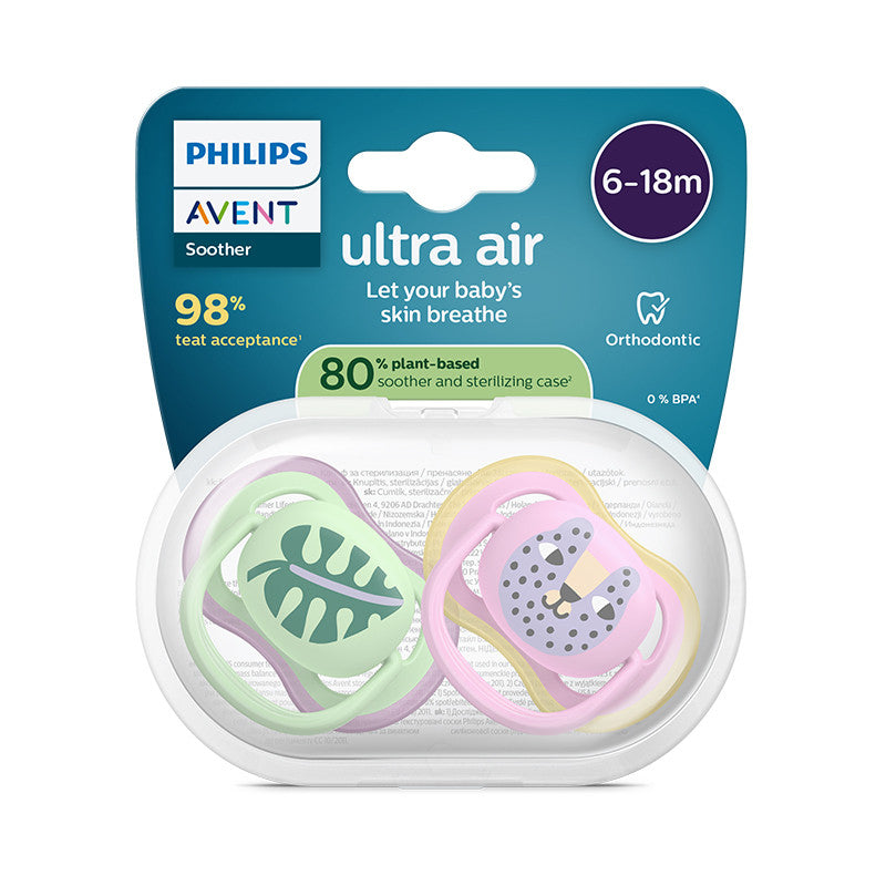 Philips Avent Chupeta Ultra Air Eco 6-18 meses Decorada (Variante G)