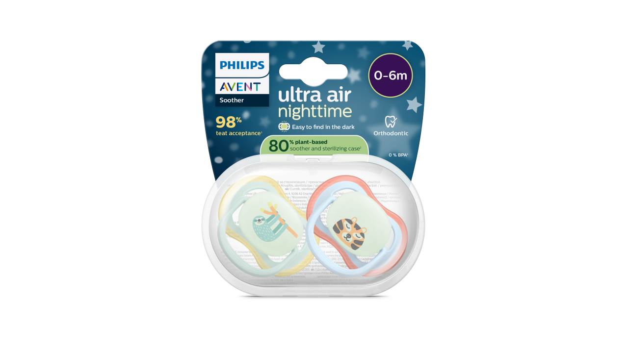 Philips Avent Chupeta Ultra Air Eco 0-6 meses Noturna (Variante B)