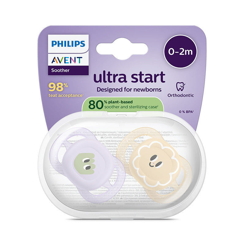 Philips Avent Chupeta Ultra Start Eco 0-2 meses Decorada (Variante G)