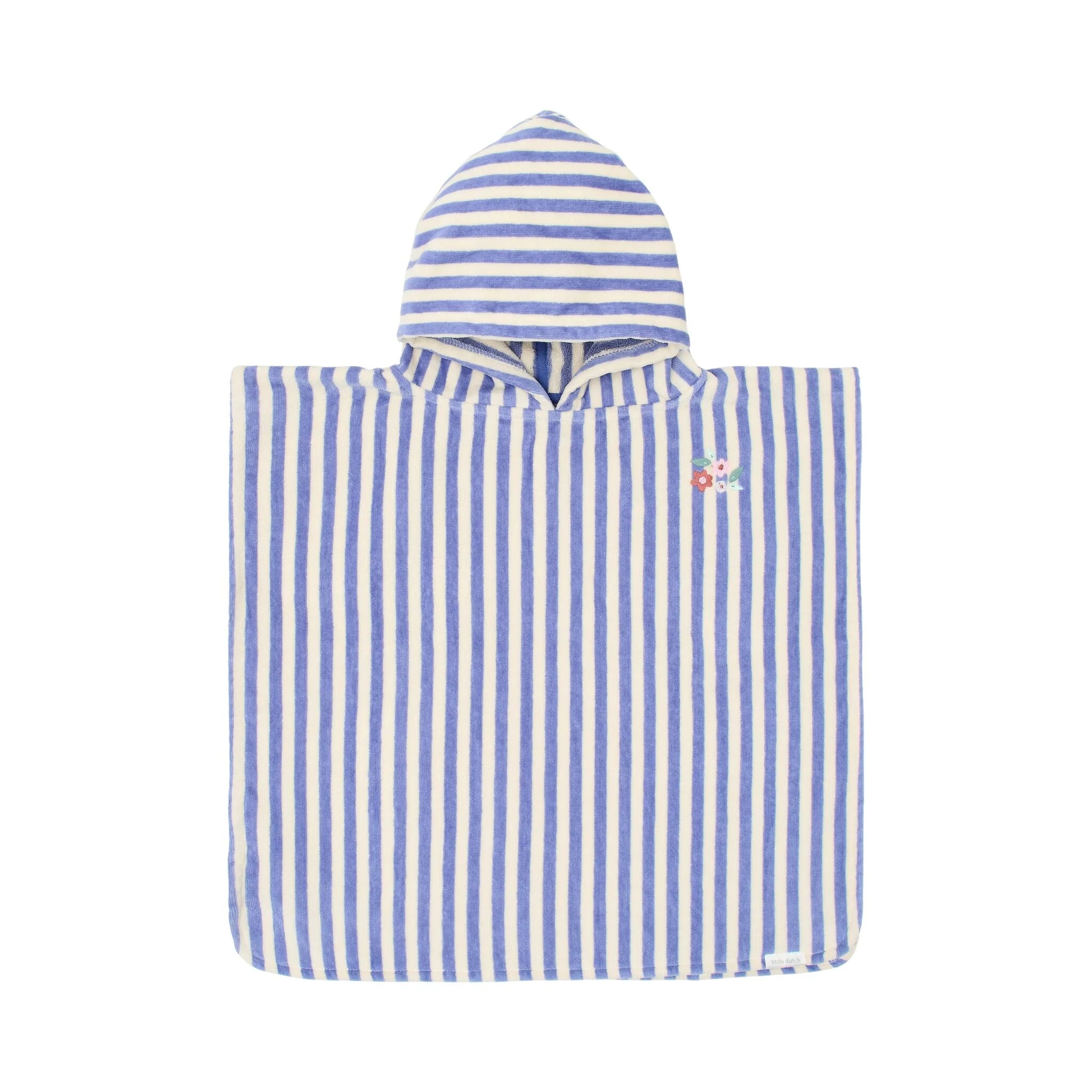 Little Dutch Poncho Dreamy Purple Stripe 26039108