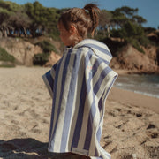 Little Dutch Poncho Dreamy Purple Stripe 26039108
