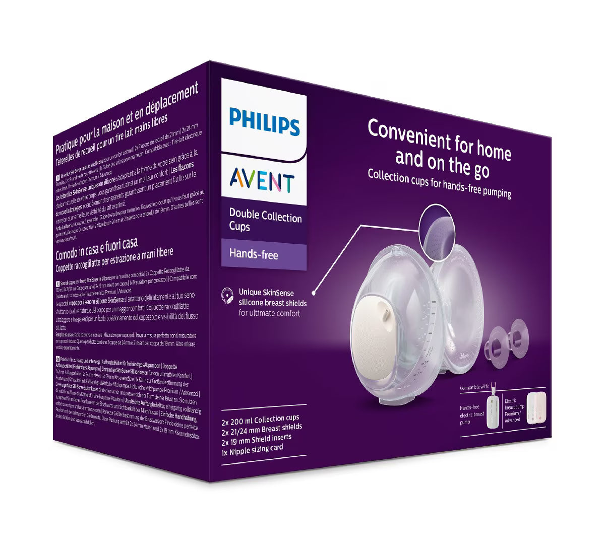 Philips Avent Copos coletores mãos-livres (2 un.)