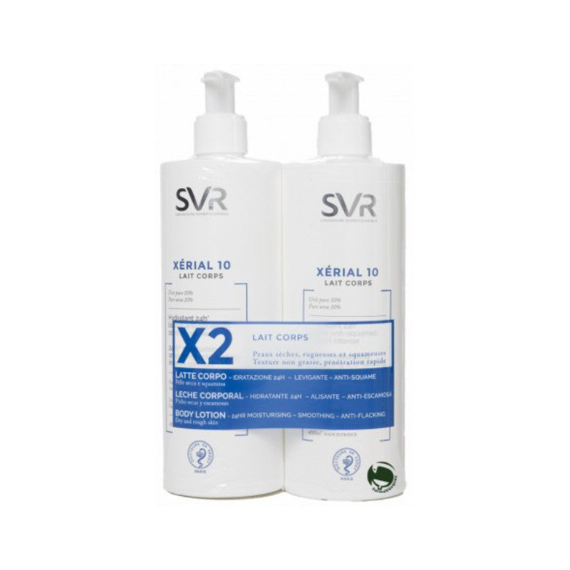 XERIAL DUO 10 LAIT 400ML -40% OFF 2nd PACK