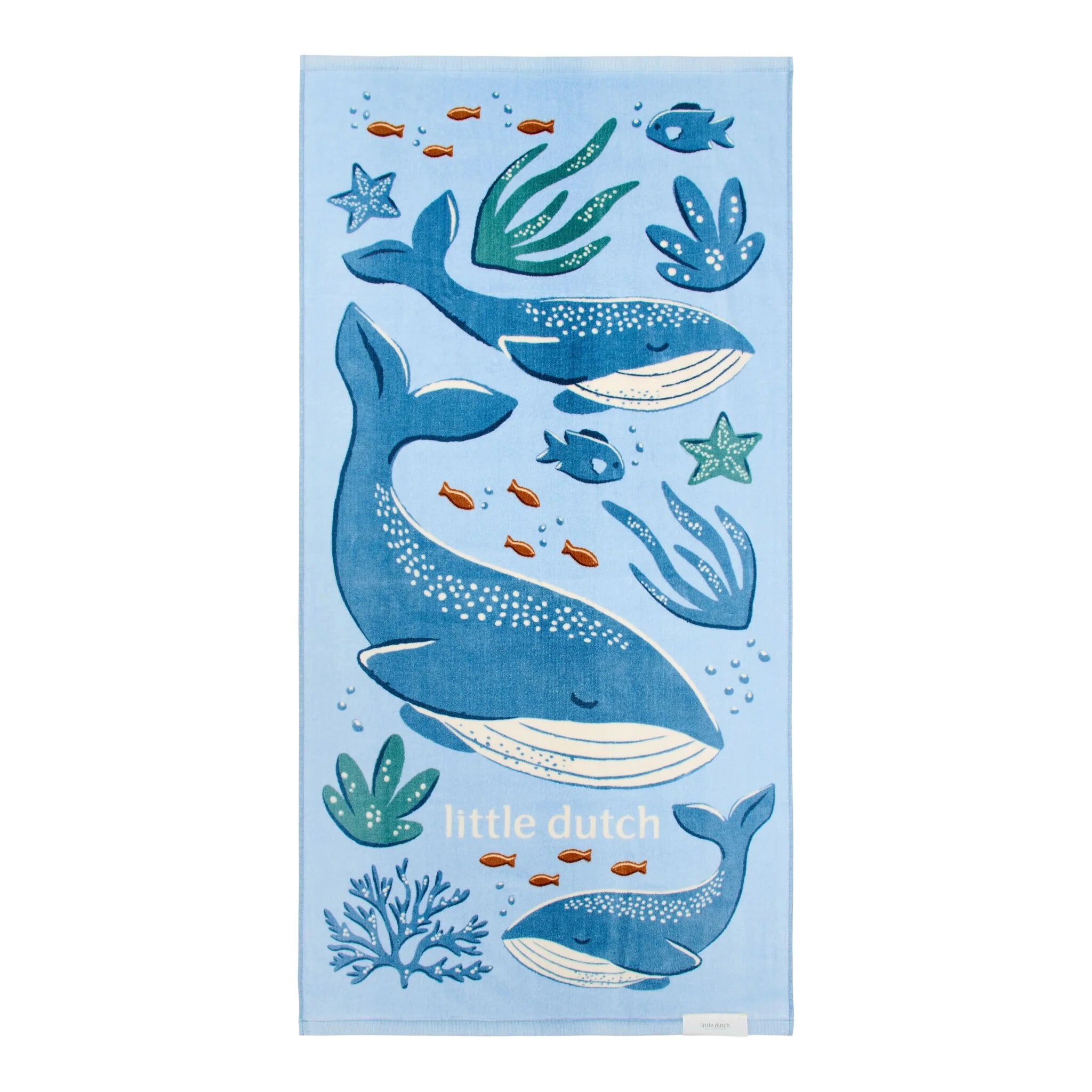 Little Dutch Toalha Ocean World Blue 26039112