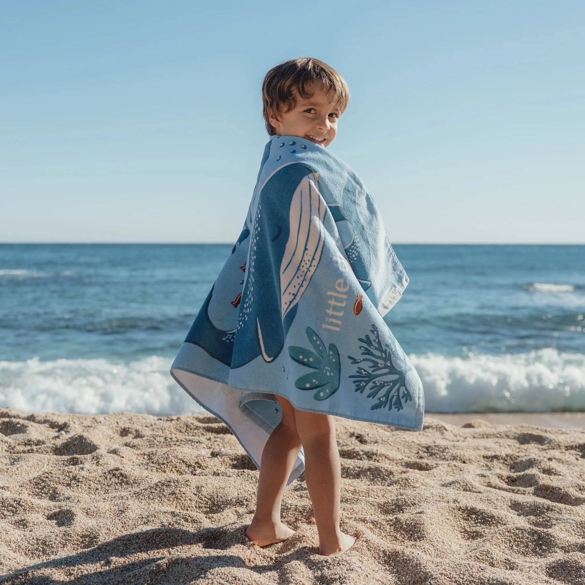 Little Dutch Toalha Ocean World Blue 26039112