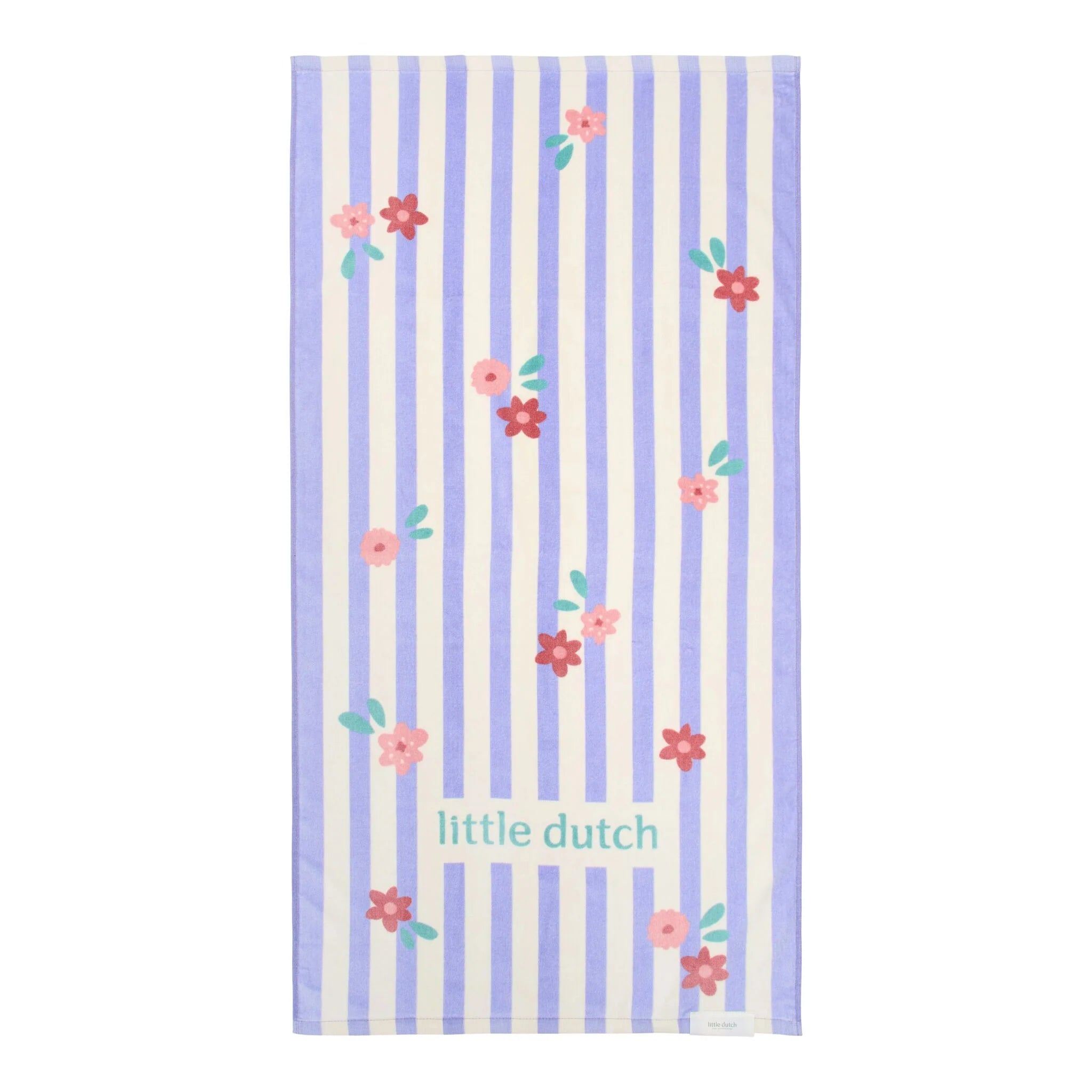 Little Dutch Toalha Dreamy Purple Stripe 60x120cm
