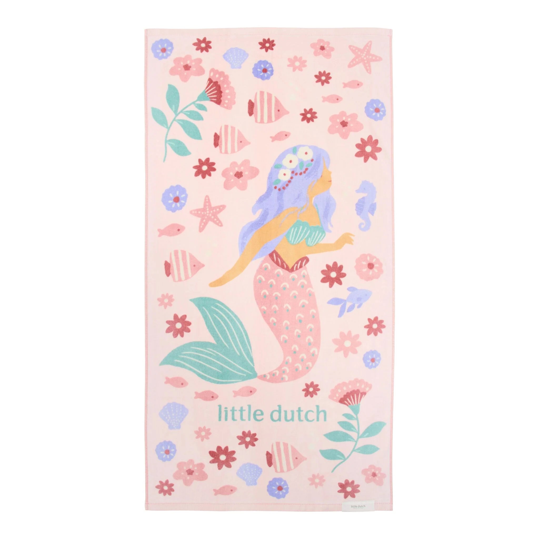Little Dutch Toalha Dreamy Mermaid Multicolour